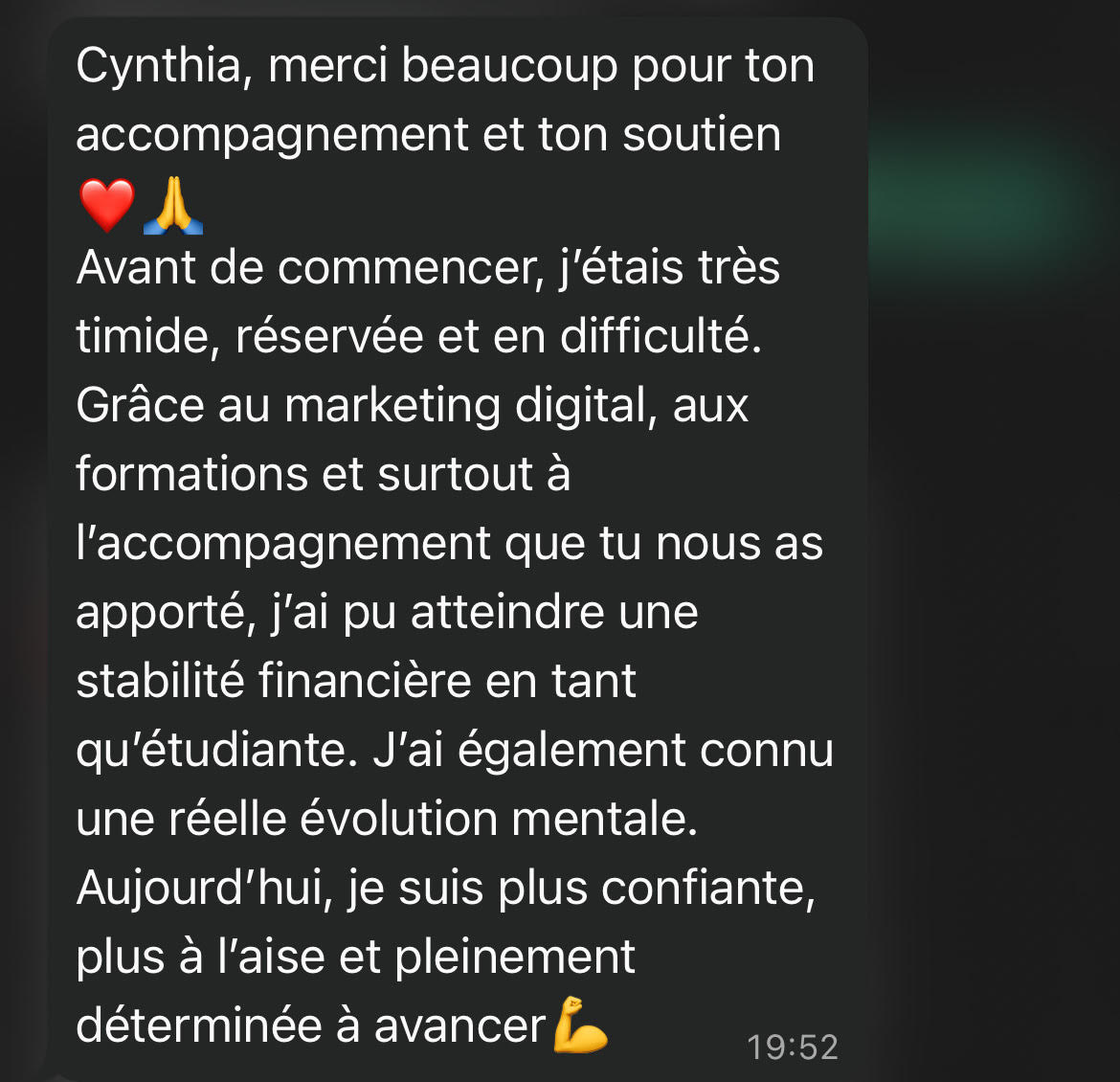 Témoignage client 1